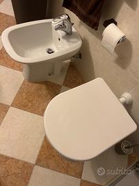 Coppia di sanitari dolomite