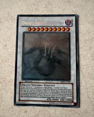 Drago rosso maestoso yu gi oh