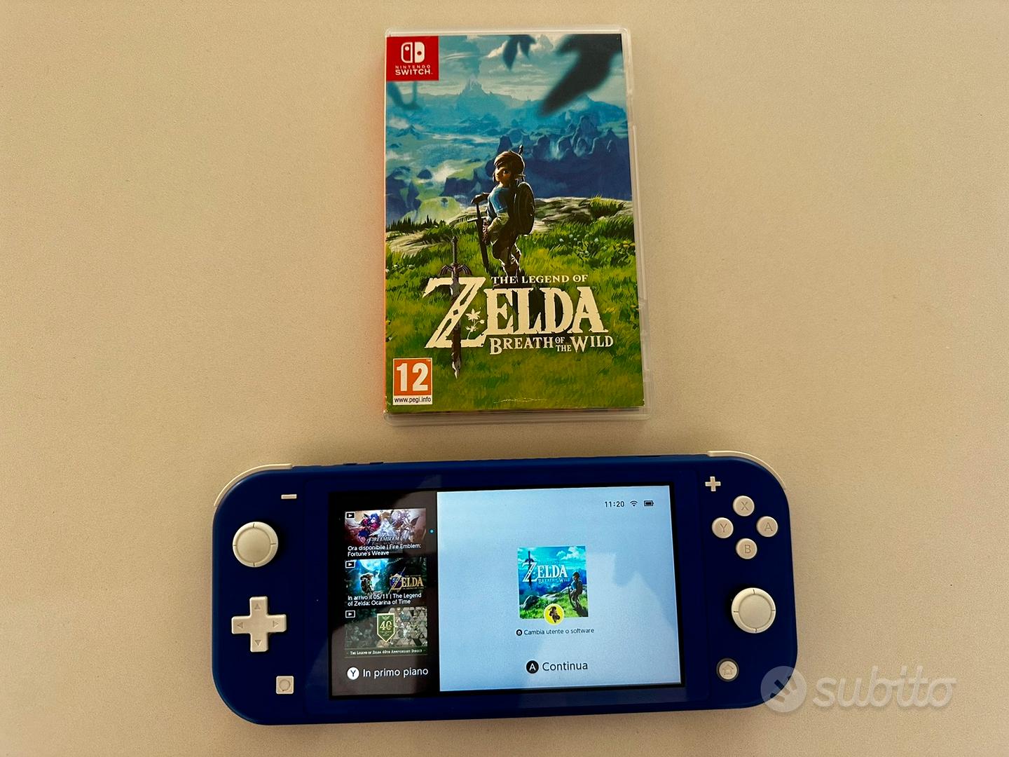 Nintendo Switch Lite + Zelda Breath of the Wild - Console e Videogiochi ...
