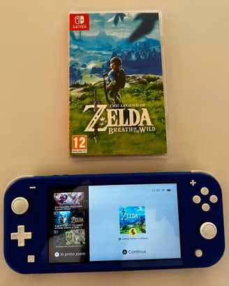 Nintendo Switch Lite + Zelda Breath of the Wild