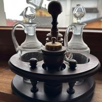 Set 2 oliere Ceramiche con sale e pepe da macinare