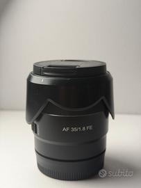Samyang 35 1.8 per Sony FE Autofocus