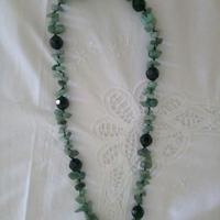 COLLANA NERA/VERDE