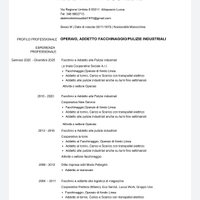 Tutto fare, con esperienza Operaio