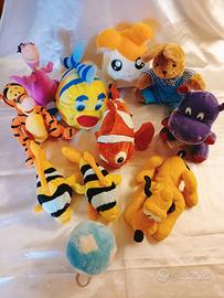 Lotto Peluche Disney e Personaggi Misti