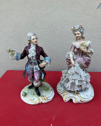 Statue i porcellana vintage collezionismo