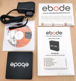 NVR ebode IPV4NVR registratore ip cam