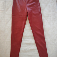 Pantalone donna ecopelle, TG XS