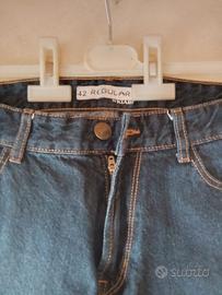 jeans uomo ragazzo taglia 42 vita alta 