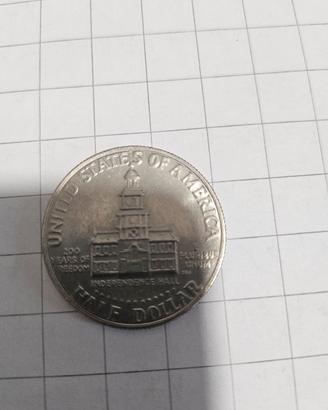 mezzo dollaro argento bicentenario 