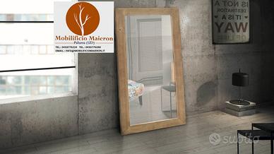 Mobili Rustici Moderni Specchiera Legno 306M