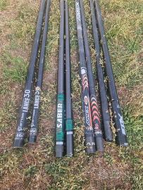 Windsurf Vela + Albero + Piede + Prolunga + Cime