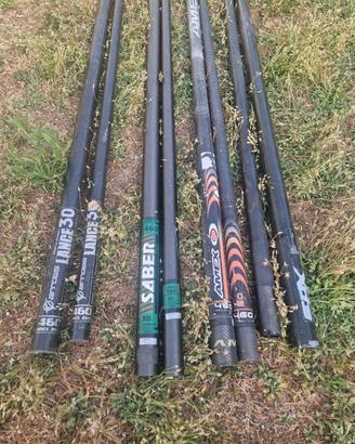 Windsurf Vela + Albero + Piede + Prolunga + Cime