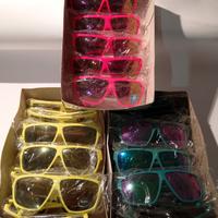 set di 26 occhiali montagna lenti a specchio nuovi