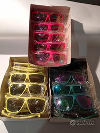 set di 26 occhiali montagna lenti a specchio nuovi