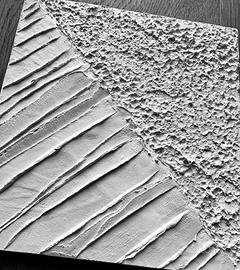 Quadro Materico 3D ( dicotomia )
