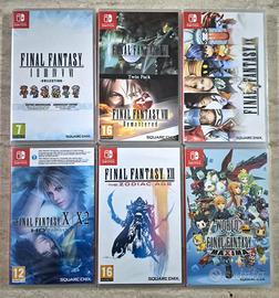 Lotto Final Fantasy Nintendo Switch Fisico Nuovo