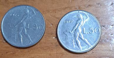 Monete da 50 lire