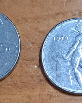 Monete da 50 lire