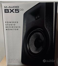 M-Audio bx5 D3 ( monitor da studio )