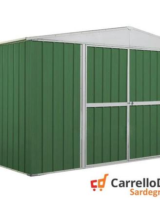 Box in lamiera di Acciaio 360x260cm 9mq verde