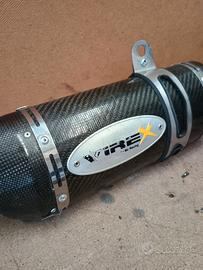 Silenziatore Virex in carbonio