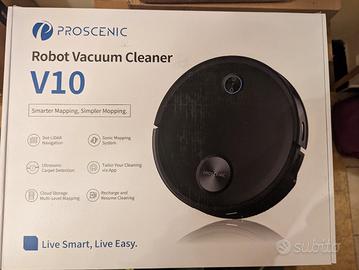 Proscenic V10 Robot Aspirapolvere Lavapavimenti - Elettrodomestici In  vendita a Isernia