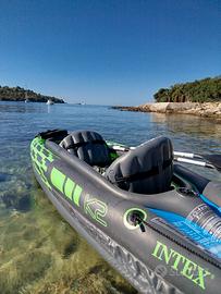 kayak Intex gonfiabile 2 posti