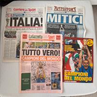 Giornali 10 luglio 2026 Italia Campione Mondo