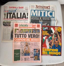 Giornali 10 luglio 2026 Italia Campione Mondo