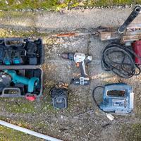 attrezzatura varia per ricambi