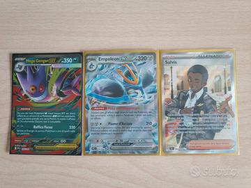 Lotto Salvis Full Art, Empoleon EX, Mega Gengar EX