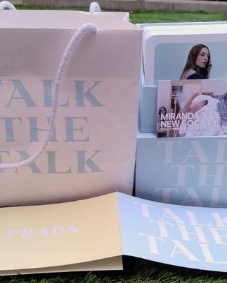 Talk the talk gioco società Prada