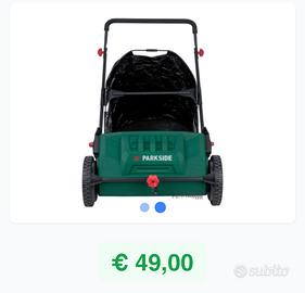 Raccoglitore foglie ed erba Parkside