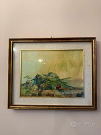 Quadro originale firmato Carlo Gozzi (1976)