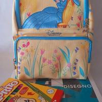 zaino asilo Disney per bimba, nuovo