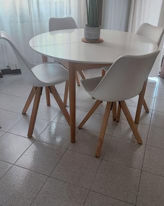 Sedie moderne stile scandinavo