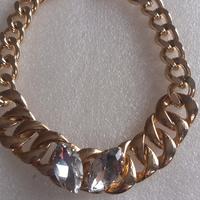 collana con grandissimi strass