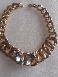 collana con grandissimi strass