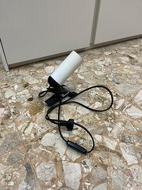 Lampada con molletta