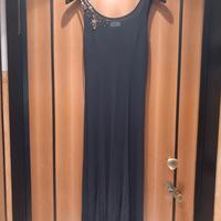 Vestito lungo nero da cerimonia