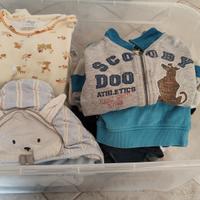 VESTITI MISTI BAMBINO 9/12 MESI