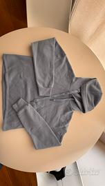 Felpa leggera azzurra - Stradivarius