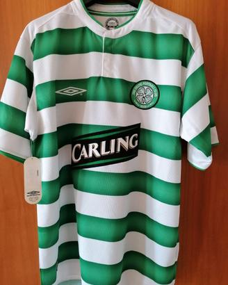 CELTIC GLASGOW  2003-04 maglia Umbro home NUOVA