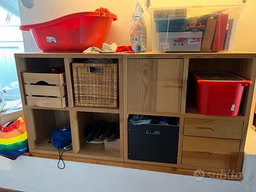 4 Scaffali / libreria Ikea modulare