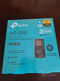 Adattatore Wi-Fi USB Tp-Link 1300 Mbps Nuova