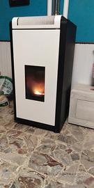 Stufa a pellet canalizzata