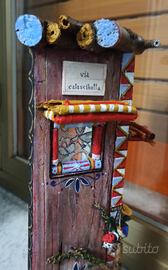 Casetta siciliana con luce