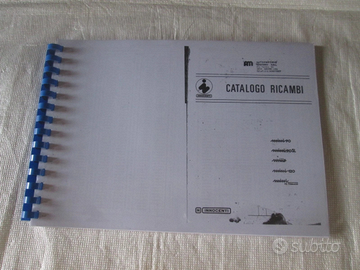 Mini 90 120 Mille De Tomaso Catalogo Ricambi