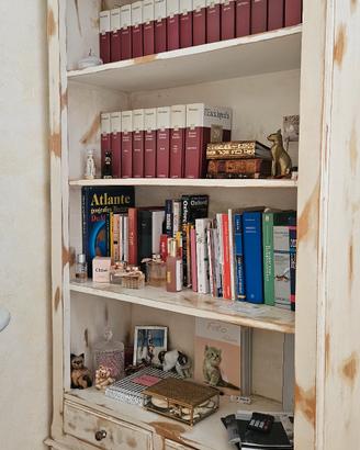 libreria shabby chic